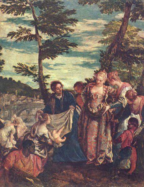 Paolo Veronese Rettung des Mosesknaben aus den Fluten des Nils